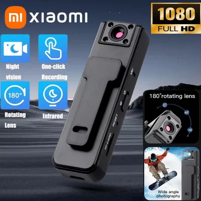 Xiaomi a9 de alta definição 1080p wifi mini câmera visão noturna câmera digital portátil esportes ao ar livre equitação filmadora