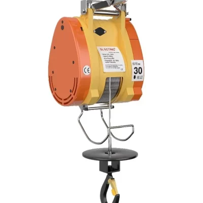300kg 360kg talha portátil suspensa pequena talha ultra alta eficiência cabo guincho mini guindaste elétrico