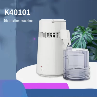 Distilador de água pura para laboratório dentário, 220v/110v, 4l, purificador de destilação elétrica, máquina de água destilada, 1l/h