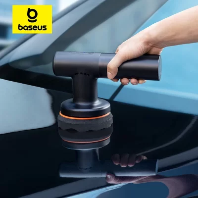 Baseus máquina polidora de carro sem fio elétrica ferramenta cera polimento velocidade ajustável sem fio auto polonês máquina de depilação