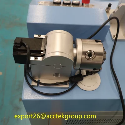 Raycus 50w 30w 20w fibra laser marcação máquina de gravura gabinete suporte gravador metal com eixo rotativo para corte jóias