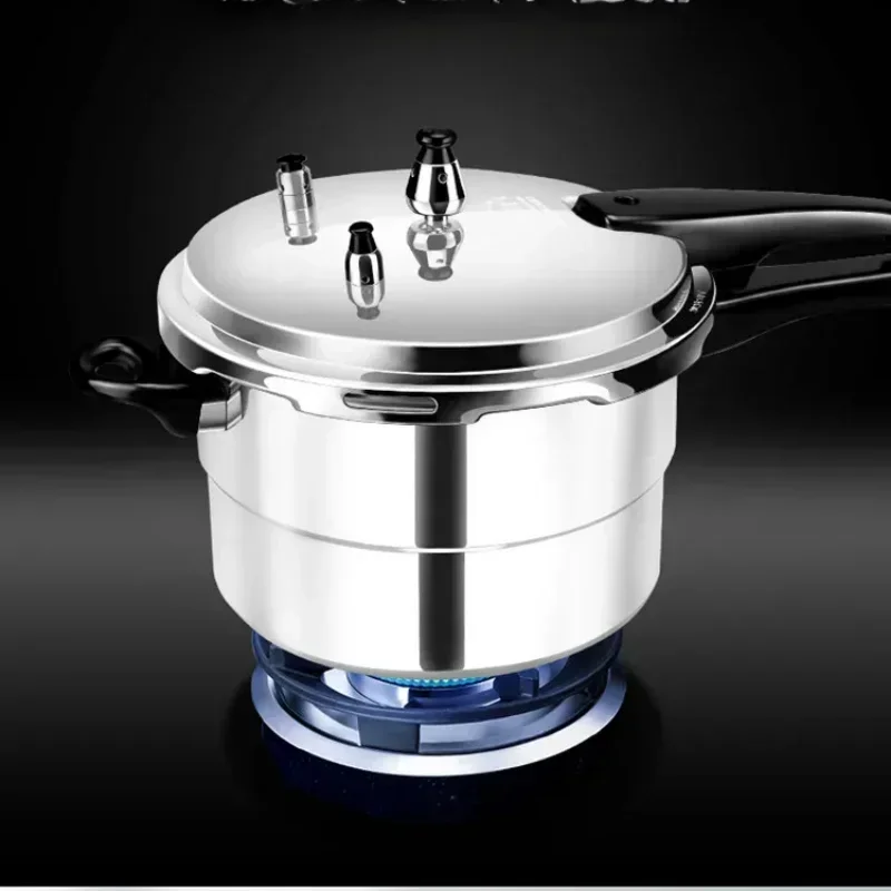 Panela de pressão de alumínio, alta vaporização instantânea, vaporizador a gás superior de indução, ideal para cozinhar alto, guisado e - Image 2
