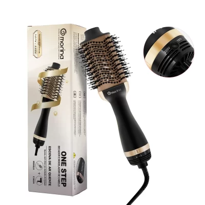 127/220v pente quente elétrico，escova secadora e alisadora，prancha de cabelo profissional，secador de cabelo，do brasil,DOU ROSA