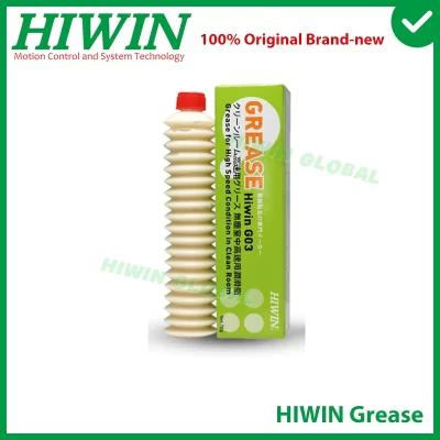 Graxa HIWIN G03 de baixa emissão de partículas (alta velocidade) HWIN G04 Graxa de alta velocidade Novos parafusos de esferas de guia lineares