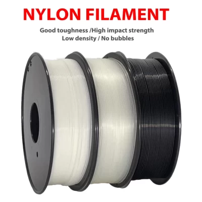 Filamento de impressora 3d de nylon 250/500g, poliamida pa 1.75mm, alta resistência à tração, flexibilidade, sublimação, impressão 3d, filamento de nicongo