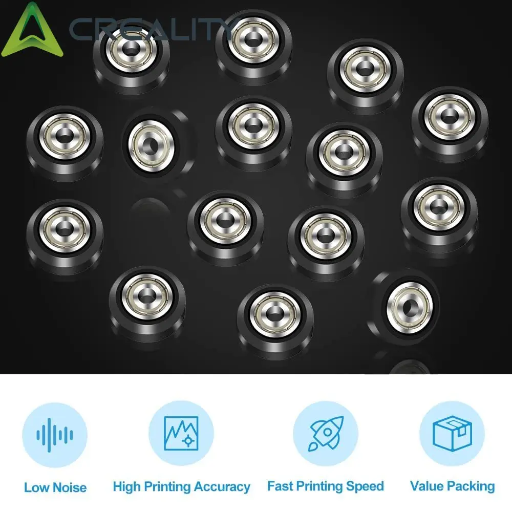 Creality Ender 3 Wheel Impressora 3D POM Wheel Polia de plástico 625zz Rolamento linear para Ender série 3/Ender 5 Series/CR 10 Series - Image 4