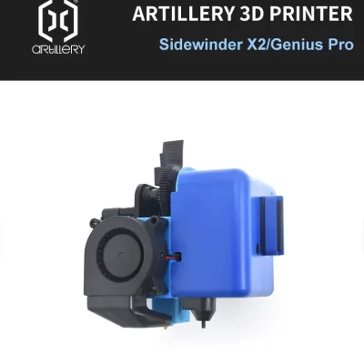 Artillery X2 Extrusora de metal completa montada SW-X2 e Genius Pro Extrusora Hotend Bico de aço endurecido Acessórios para impressora 3D