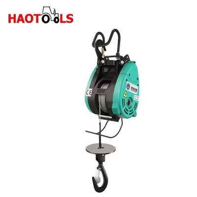 220v ou 110v controle com fio/controle sem fio grua elétrica doméstica/guindros de engenharia grua de suspensão