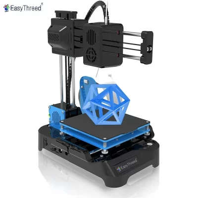 K7 EasyThreed Mini Kit de impressora 3D DIY completo simples máquina de impressão 3D K9 EasyThreed para crianças e iniciantes