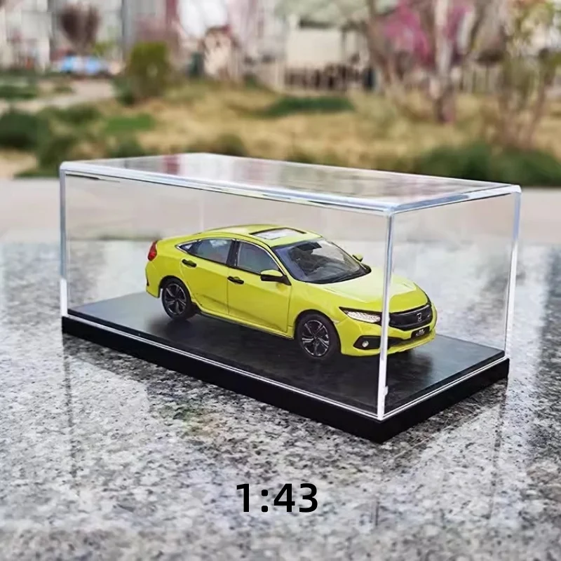 Escala 1/64 1/43 1/32 1/24 1/18 caixa de exibição acrílica transparente para modelo de carro capa contra poeira caixa pré feita diecast armazenamento profissional - Image 3