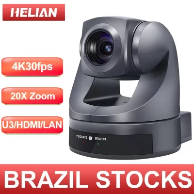 4k/30fps ptz hdmi usb lan câmera 20x zoom óptico ai-auto rastreamento câmera de conferência ptz vídeo para reunião de igreja suporte poe