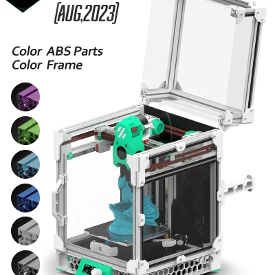 Voron 0.2 r1 impressora 3d mini stealthburn desktop klipper pi fdm diy corexy v0.2 kit de impressora 3d com painéis fechados parte impressa