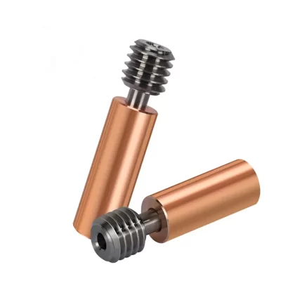 Garganta de quebra de calor de liga de titânio 1.75mm bimetálico cr10 tubo de chapeamento de cobre para ender 3 CR-10 hotend peças de impressora 3d