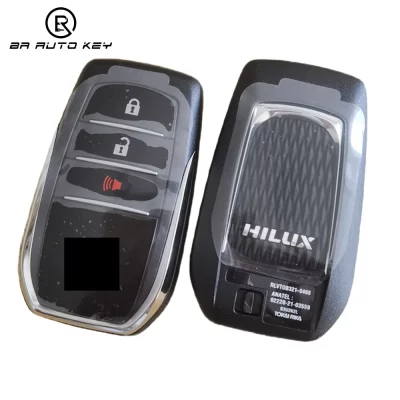 Chave remota esperta do carro para Toyota Fortuner, mercado de reposição, botão 3 ou 4, SW4, Hilux, SRV 433, 434MHz, microplaqueta 8A, BM1EW, B3U2K2L, 61k643-0010, 0182