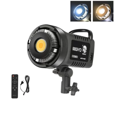 100w fotografia 8300 cy led luz de vídeo luz do dia lâmpada solar equilibrada para retrato flash estúdio acessórios youtube ao vivo