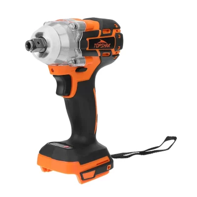 TOPSHAK TS-PW1 Chave de impacto elétrica sem escova 380N.M Torque 1/2 "Acionamento Chave sem fio recarregável para Makita 18V Bateria
