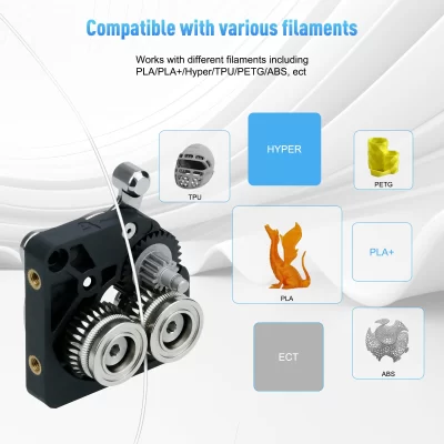 Para creality k1 k1c k1max extrusora engrenagem de redução transmissão engrenagens motriz filamento alta qualidade para impressora 3d série k1