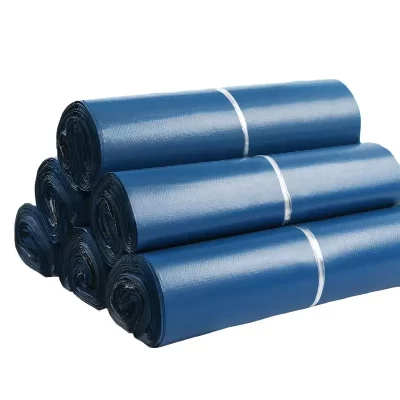 Inplustop 50 pçs azul correio envelope mailing sacos postais plástico mailer à prova dwaterproof água roupas saco de armazenamento expresso bolsa logística