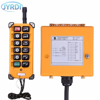 F23-BB 10 botões 315mhz industrial sem fio guindaste de rádio interruptores controle remoto talha ponte aérea guindaste controle elevador