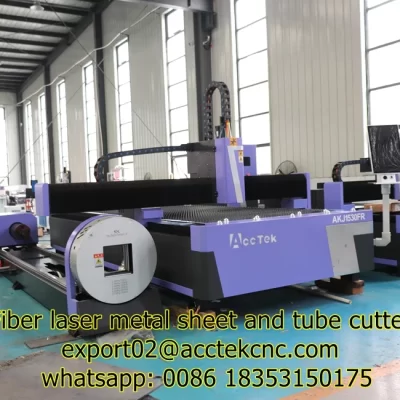 Atacado laser de fibra cnc 1500w corte 12mm aço carbono 5mm máquina de corte de tubo de metal a laser de aço inoxidável com 4o eixo rotativo