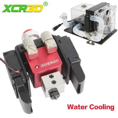 XCR3D-All Metal Water Cooling Hotend Kit, Acessórios para Impressora 3D, BT 6, Hotend Bowden, direto J-cabeça, HighTemp, baixa temp