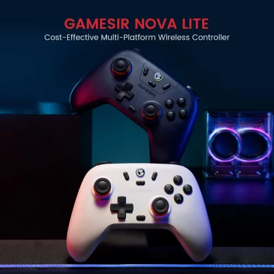 GameSir Nova Lite Controlador de interruptor sem fio Bluetooth Gamepad com efeito Hall para Nintendo Switch iPhone Android Phone PC