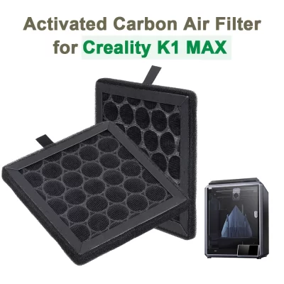 Para creality k1 max substituição filtro de ar de carbono ativado filtro de carvão ativado de algodão para k1 max acessórios de impressora 3d