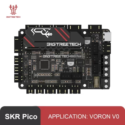 Bigtreetech btt skr pico v1.0 placa-mãe a bordo tmc2209 uart murata capacitor para raspberry pi voron v0.1 peças de impressora 3d