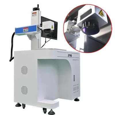 JPT MOPA M7 60W 100W Fibra Laser Marcação Colorida Máquina de Gravura Gravador de Metal em Aço Inoxidável