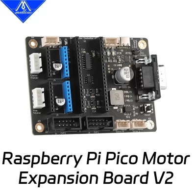 Placa de expansão de motor Raspberry Pi Pico V2 para peças de impressora 3D OpenTrickler por Eamars Design
