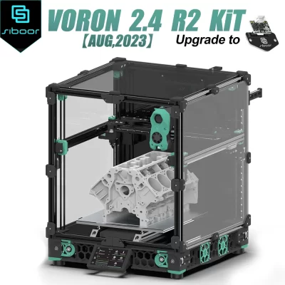 Voron 2.4 R2 Corexy Impressora 3D Atualizada Stealthburner SIBOOR V2.4 R2 [Aug, Versão] Impresora 3D 350x350x350mm Kits de impressora 3D