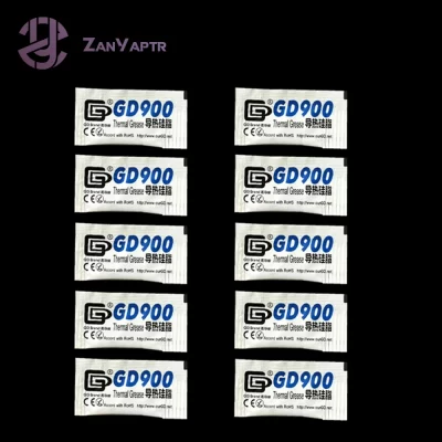 5/10/20 pçs graxa térmica para buambulab p1s buambulab a1 mini pasta térmica gd900 para bambu laboratório hotend x1c peças de impressora 3d