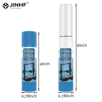 1pc 3d impressora cola varas adesivas não-tóxico lavável pvp sólido cola varas para cama quente plataforma de vidro pei pla abs petg parte