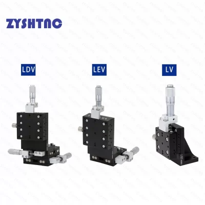 Xyz eixo vertical elevador plataforma linear movimento manual estágio mesa deslizante ldv80 guia transversal lev/lv/LDV-40/60/50/80/90-l/LM-C2