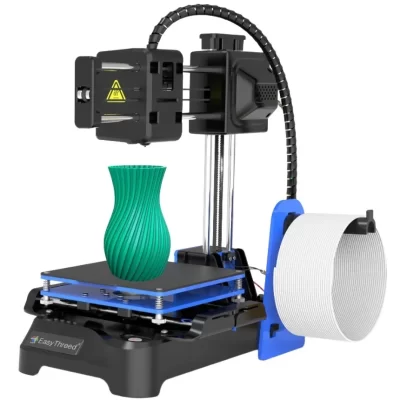Easythreed k7 mini impressora 3d fácil de usar placa-mãe de impressão de um clique com plataforma de construção magnética desktop para crianças iniciantes