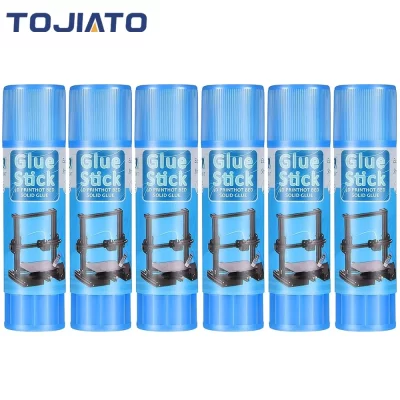 Varas de cola para impressora 3D PVP Varas de cola sólida para impressora 3D Cama quente para remoção de modelos de impressão