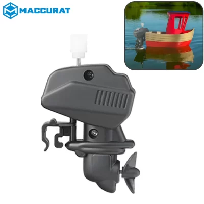 1/2/3 pçs kit de componentes do motor do barco de brinquedo elétrico para motores elétricos em miniatura do laboratório de bambu para o navio de brinquedo acessórios de impressão 3d