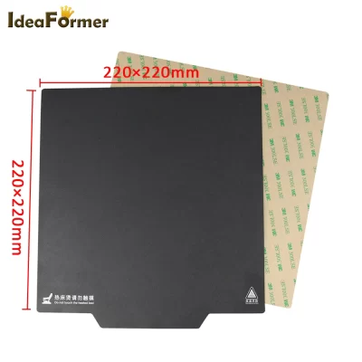 Peças de impressora 3d fita de cama de impressão magnética 220*220mm adesivo de cama quente construir placa flexível de superfície para anet a8 ender 3 pro