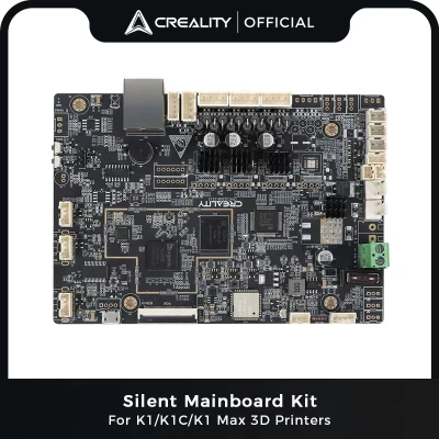 Silencioso Impressora 3D Mainboard Kit, K1 Creality, K1C, K1 Max, Mainboard Substituição, Acessórios