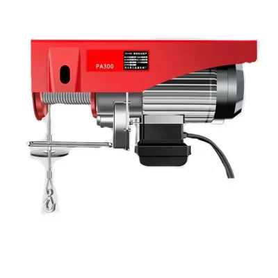 PA300 Guindaste elétrico doméstico em miniatura 220V / 650W Jack de controle remoto portátil com fio Martelo plano