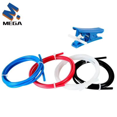 1/2/3/5m id2.0mm od4.0mm 1.75 filamento de alimentação ptfe tubo para creality ender 3 cr10 bowden tubulação peças de impressora 3d