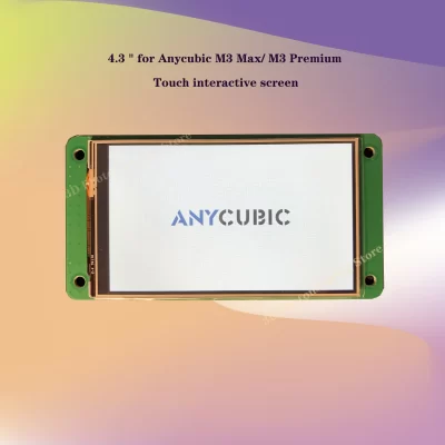 Tela ips interativa de toque de 4.3 "para impressora 3d Anycubic M3 Max/M3 Premium lcd componentes e acessórios de exibição de 4,3 polegadas