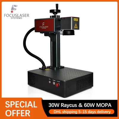 30w raycus 60w jpt mopa m7 máquina de marcação a laser de fibra gravura metal copo de aço inoxidável corte ouro jewerly