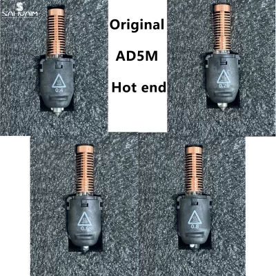 Para flashforge aventureiro série 5m conjunto de bico hotend 0.25mm/0.4mm/0.6mm/0.8mm bocais de alta velocidade acessórios para impressora 3d