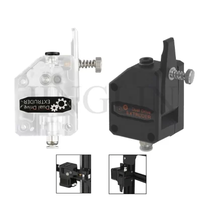 Peças de impressora 3D Extrusora DDB Clone Extrusora de unidade dupla Atualização Extrusora Bowden Filamento de 1,75 mm para impressora 3D CR10 Ender 3