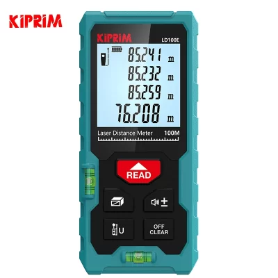 Kiprim Laser Rangefinder 50M 70M 100M Mini Ferramenta de Medição a Laser Fita Laser de Alta Precisão Funções de Medição Multiplas