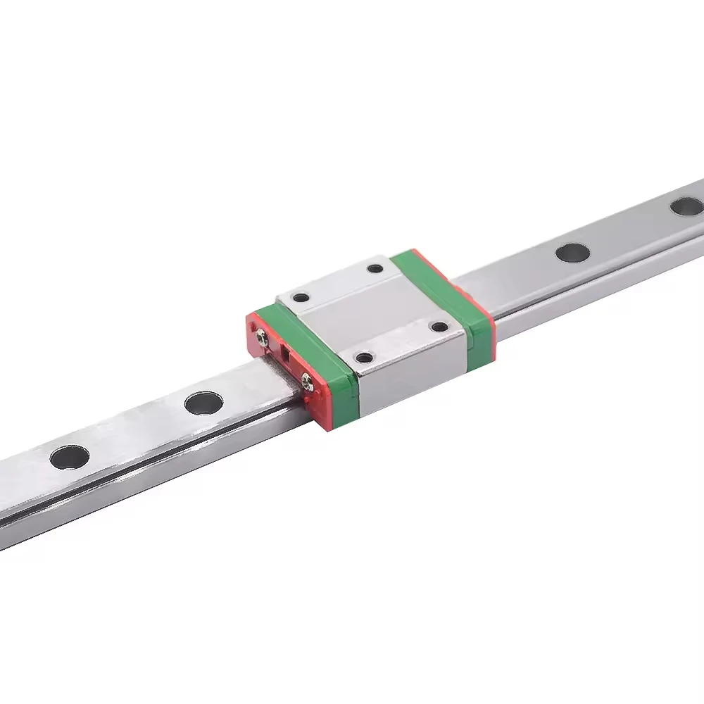 1pc 9mm guia linear mgn9 mgn9h mgn9c 100 150 200 250 300 350 400 450 500 550mm trilho linear + bloco mgn9h ou mgn9c impressora 3d cnc - Image 5