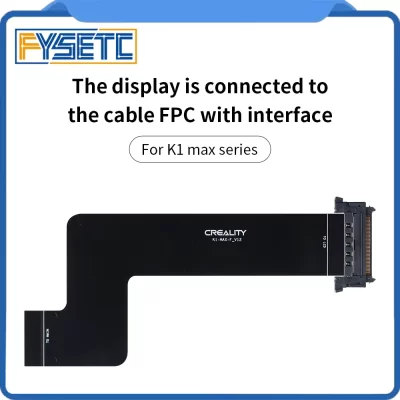 Para creality k1max cabo de conexão de tela fpc com interface k1 max peças de reposição