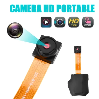 Mini câmera gravador de vídeo inteligente monitor de proteção de segurança em casa diy módulo câmera gravação loop dvr vigilância filmadora