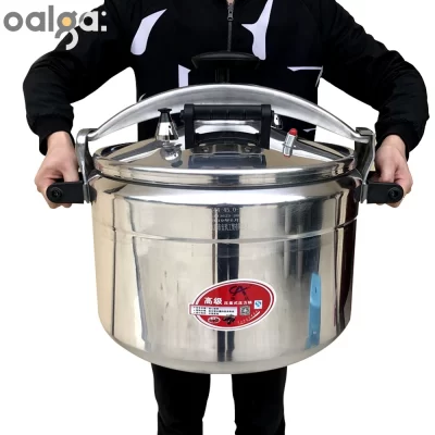 Panela de pressão à prova de explosão, panela de pressão especial, grande capacidade, panela de indução de gás comercial